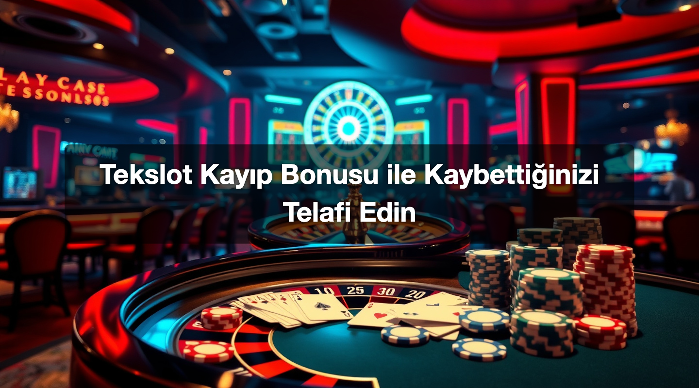 Tekslot Kayıp Bonusu ile Kaybettiğinizi Telafi Edin